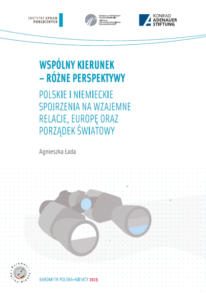 okładka publikacji Barometr Polska-Niemcy 2019