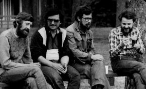 Marek Borowiec, Teodor Baranowski, Jacek Wiśniewski i Jarosław Dalecki 1989