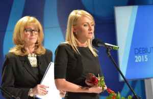 Anna Kolmer i Natalia Cistowska - laureatka nagrody DEBIUT ROKU 2015