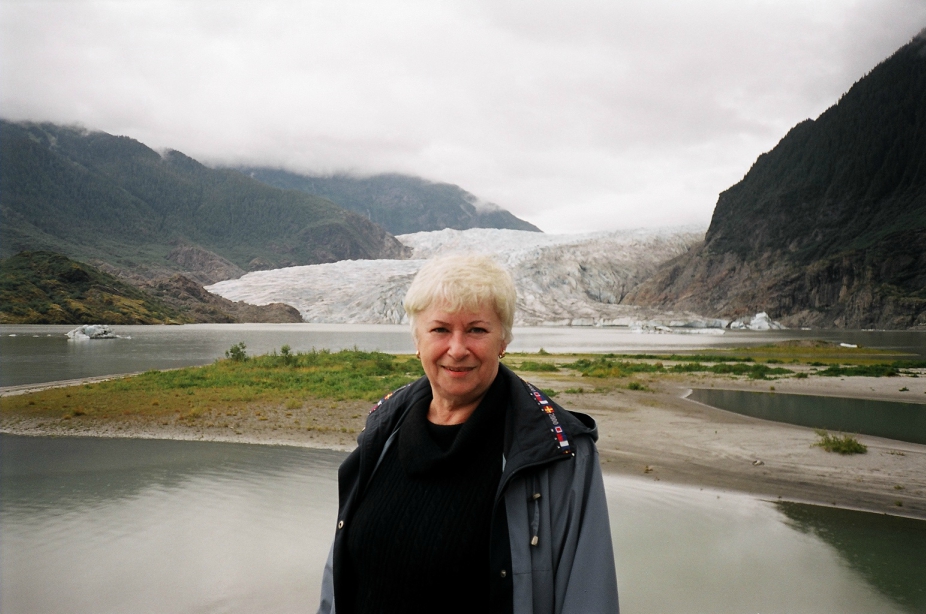 Lina i lodowiec Mendenhall, Alaska [2001]